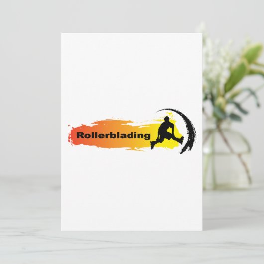 Unique Rollerblading (Standing Front)
