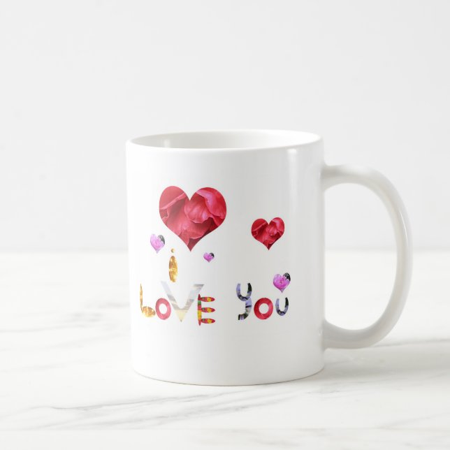 Unique romantic mug for the lady in your life (Right)