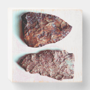 Unique Rustic Arrowhead Wooden Box Wall Hanging