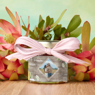 Unique Rustic Country Western Boho Honey Jar Favors