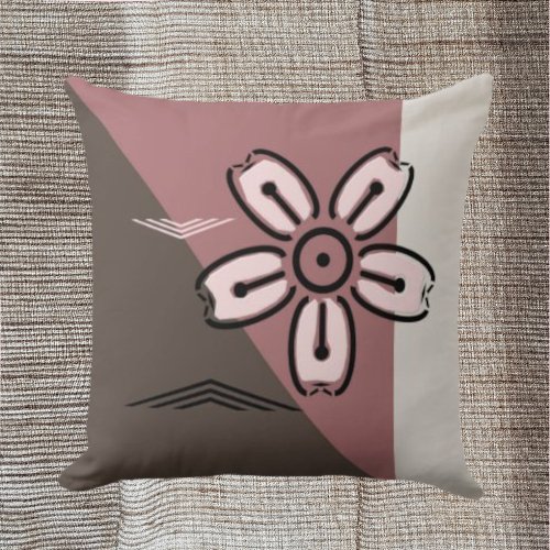 Unique Sakura Cherry Blossom Throw Pillow
