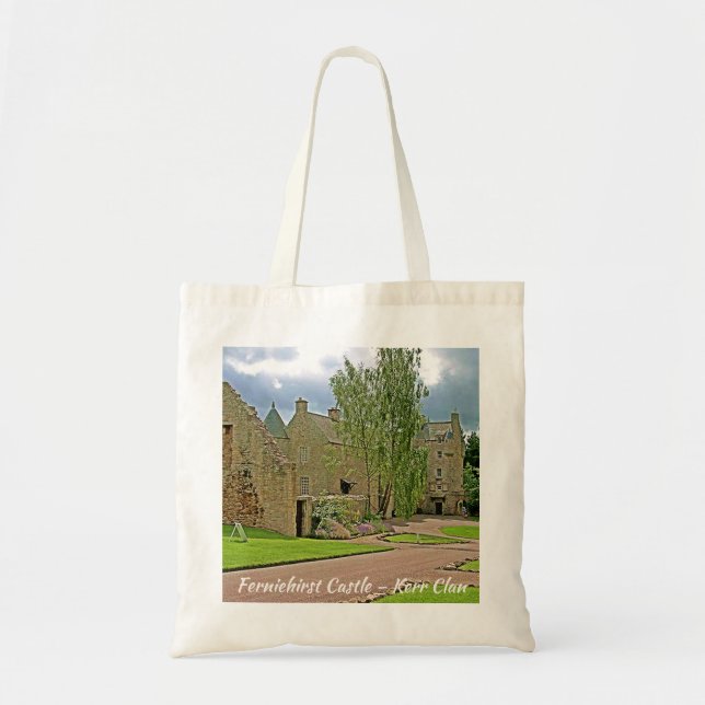 Unique Scotland Ferniehirst Castle–Kerr Clan Tote Bag (Front)