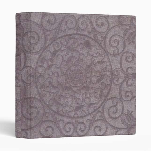 Unique Scroll design Binder (Front/Spine)