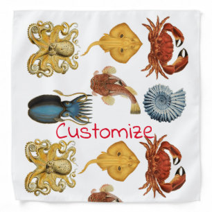 Unique Sea Beings Assortment Thunder_Cove Bandana
