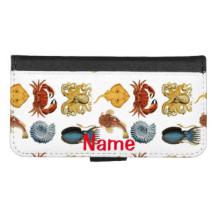 Unique Sea Beings Assortment Thunder_Cove iPhone 8/7 Wallet Case