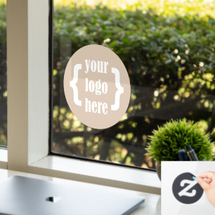 Unique Shape Business Logo Sign Display