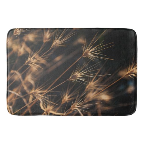 Unique Short Bursting Wild Grass Bath Mat