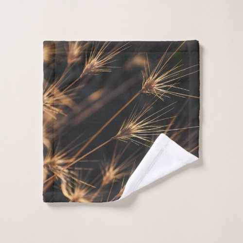 Unique Short Bursting Wild Grass Wash Cloth