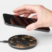 Unique Short Bursting Wild Grass Wireless Charger (Hand)