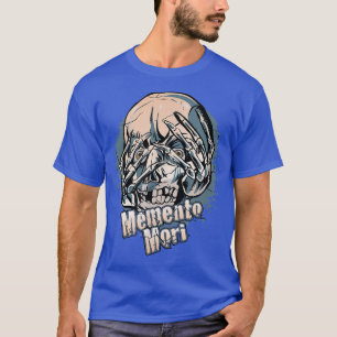 Unique Skull with Skeleton hands over Face Graphic T-Shirt