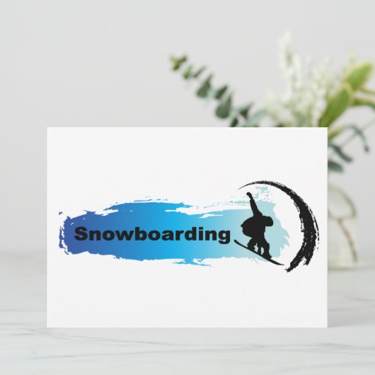 Unique Snowboarding (Standing Front)