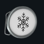 Unique Snowflake Pattern Metal Belt Buckle<br><div class="desc">Add a touch of winter elegance with this unique snowflake pattern metal belt buckle. Crafted for durability and style, its intricate design makes a subtle yet striking statement. Perfect for accessorizing outfits during the colder months or anytime you want a distinctive, eye-catching detail.</div>