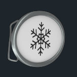 Unique Snowflake Pattern Metal Belt Buckle<br><div class="desc">Add a touch of winter elegance with this unique snowflake pattern metal belt buckle. Crafted for durability and style,  its intricate design makes a subtle yet striking statement. Perfect for accessorizing outfits during the colder months or anytime you want a distinctive,  eye-catching detail.</div>