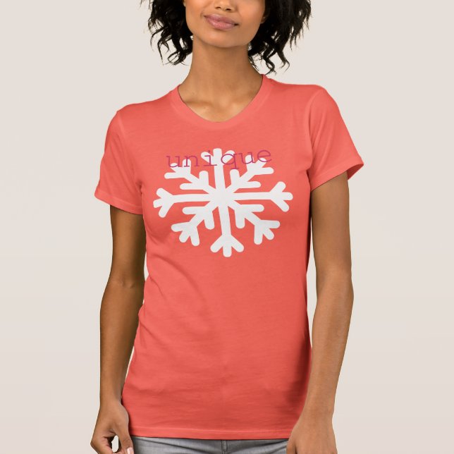 Unique Snowflake T-Shirt (Front)