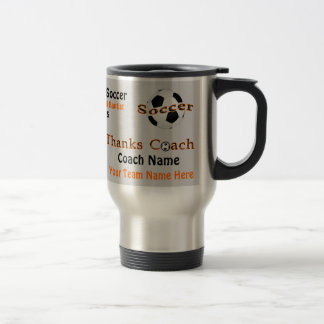 Unique Soccer Coach Gifts Mug with 5 Text Boxes