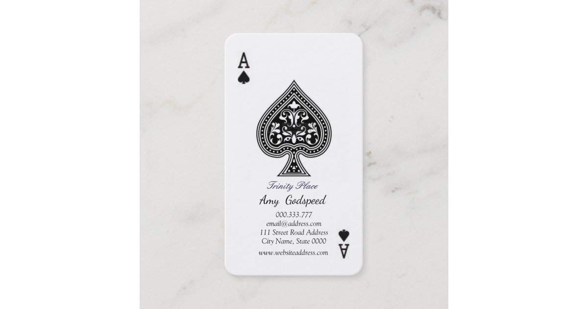 Upmarket, Elegant, Fashion Logo Design for Ace of Spades by