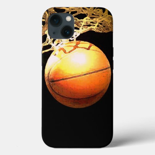 Unique Special Basketball iPhone 13 Case