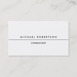 Unique Special Black White Clear Exclusive Business Card