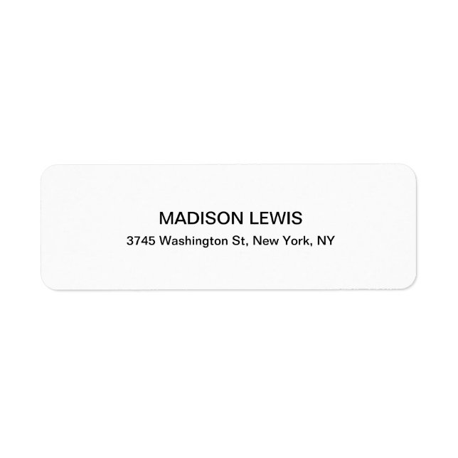 Unique Special Hot Chic Professional Label (Front)