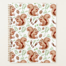 Unique Squirrels Planner Journal