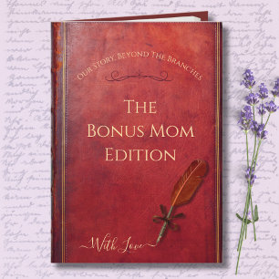 Unique Storybook Bonus Mom Photo Mother’s Day Card