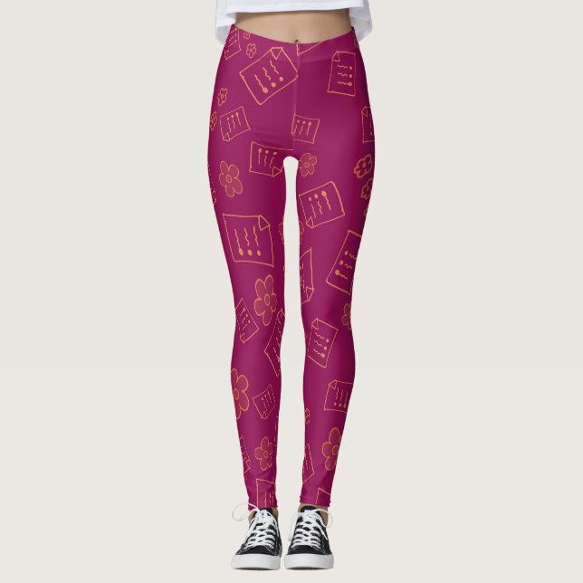unique style leggings (Front)