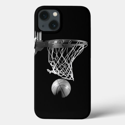 Unique Stylish Basketball iPhone 13 Case