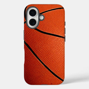 Unique Stylish Basketball iPhone 16 Case
