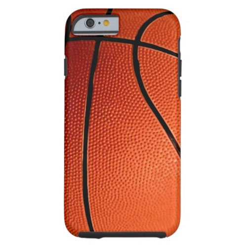 Unique Stylish Basketball Tough iPhone 6 Case