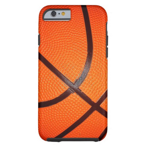 Unique Stylish Basketball Tough iPhone 6 Case