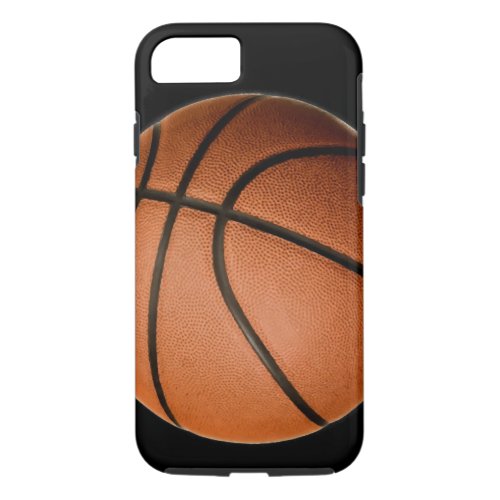 Unique Stylish Basketball Tough iPhone 7 Case