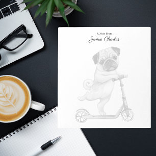 Unique Stylish Trendy Cute Dog Notepad