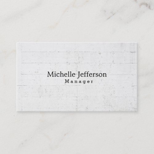 Unique Stylish Wall Design Professional Business Card