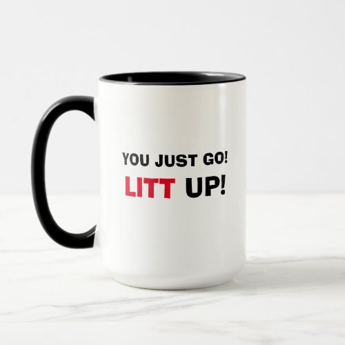 Unique Suits Coffee Mug with Louis Quotes