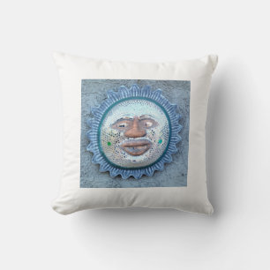 unique sun face pillow