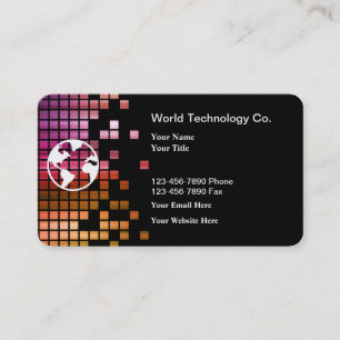 Unique Technology Business Cards
