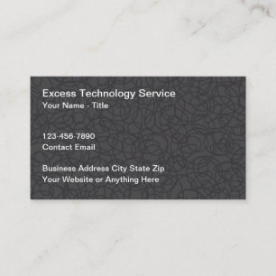 Unique Technology Business Cards New Design