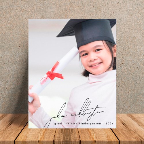 Unique Template Photo Kindergarten Graduation