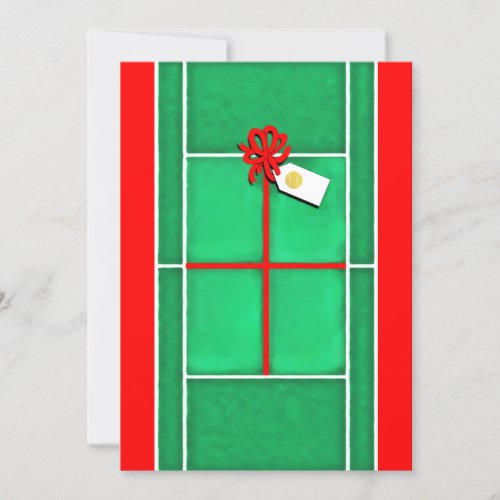 Unique Tennis Holiday Gift Cards