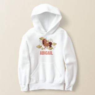 Unique the Unicorn Stars & Clouds Hoodie