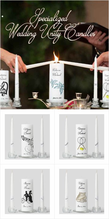 Unique Theme Unity Candles 