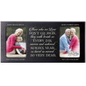 Unique Those Who We Love Memorial Picture Frame (Front)