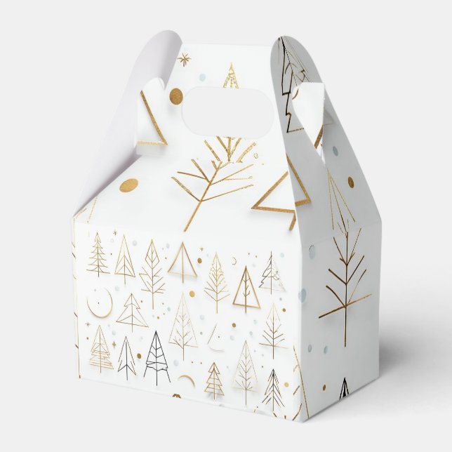 unique tree Favor Box (Front Side)