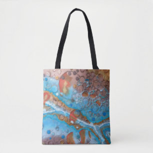 Unique Trendy Modern Eye Catching Tote Bag