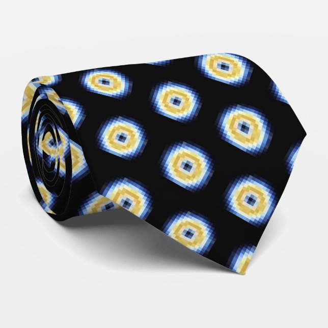 Unique Trendy Pattern Neck Tie (Rolled)