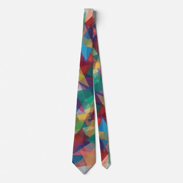 Unique Triangle Neck Tie (Front)