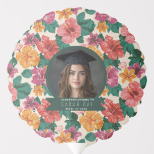 Unique Tropical College Grad Balloon