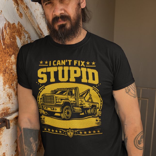 Unique truck design with clever driver message T-Shirt (Creator Uploaded)