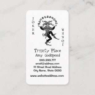 Joker Business Cards Business Card Printing Zazzle