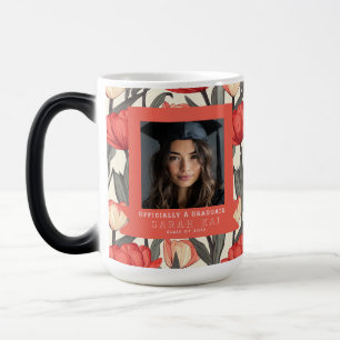Unique Tulip Flower Gift For Her Grad Color Morph Mug